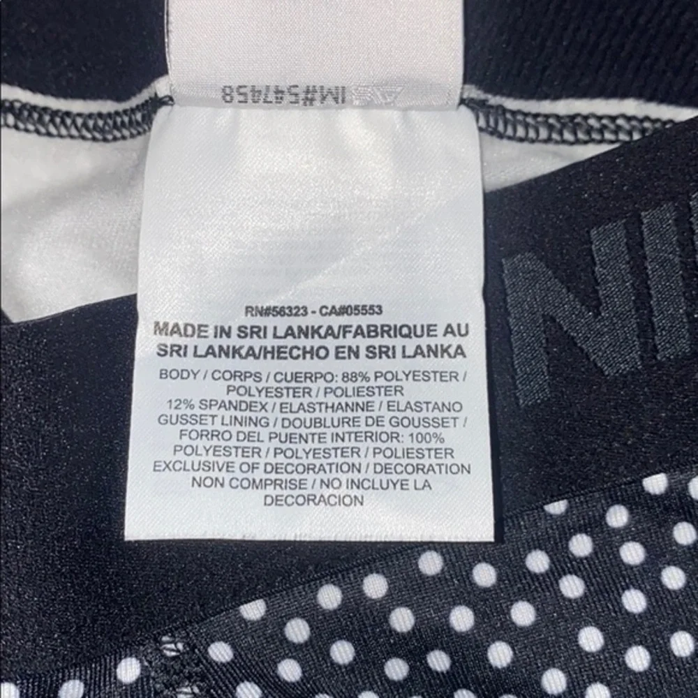 Nike women’s XS pro combat polka dot leggings‎